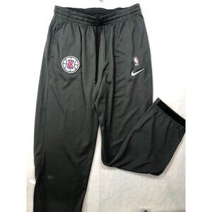 Nike LA Clippers Basketball Warmup Pants Sweatpants Dark Gray 859491 Men's 3XLTT